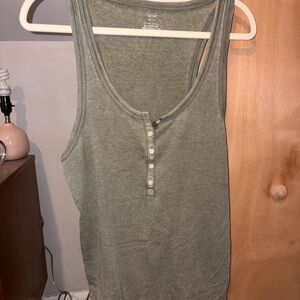 Aerie Olive Green Tank Top